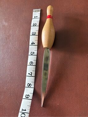 Vintage Bowling Pin Letter Opener